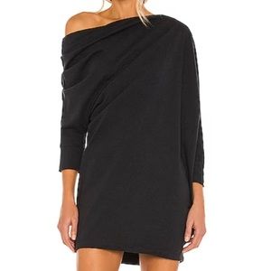 Free People Modern Mini Dress in Black